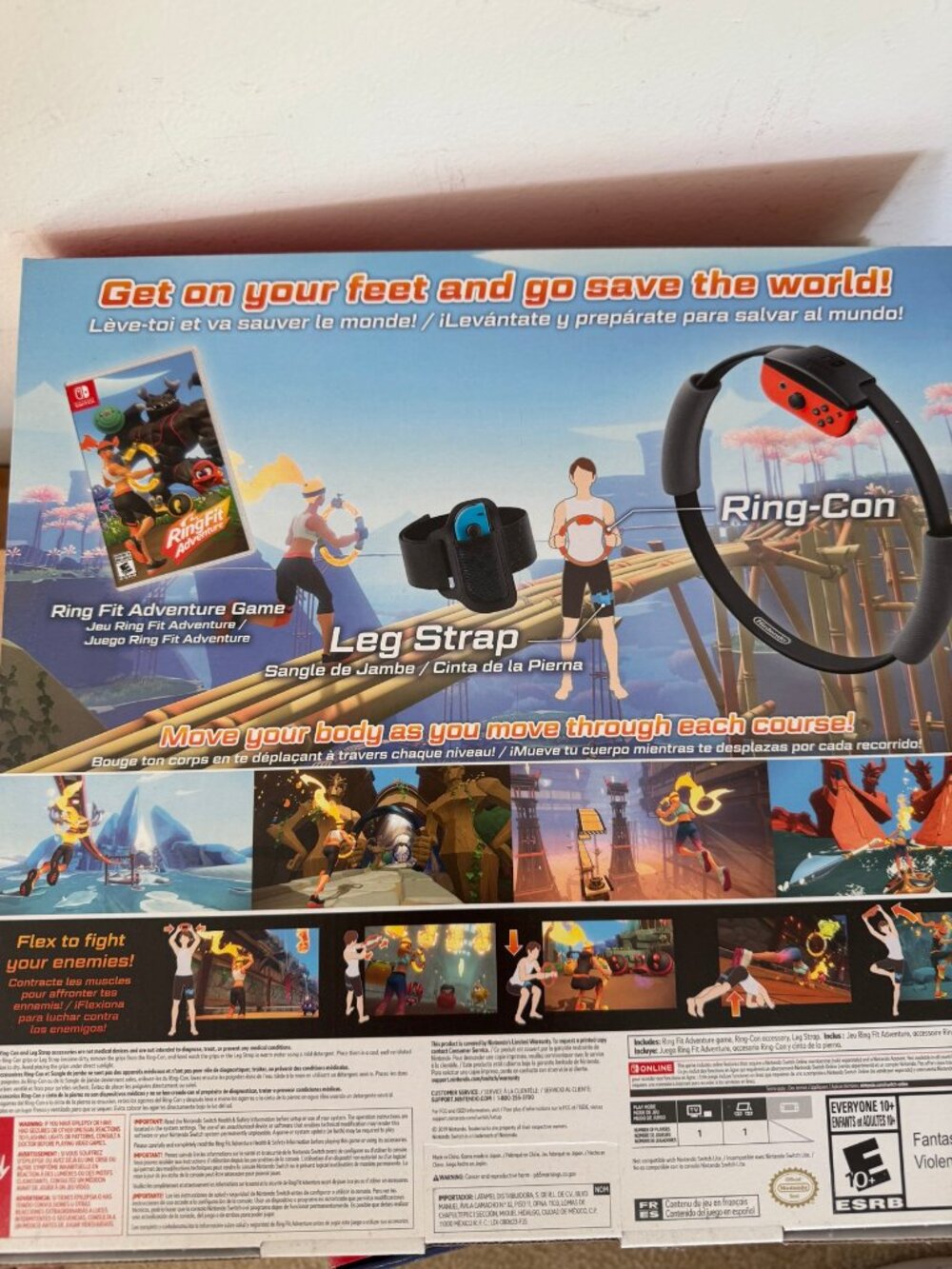 Nintendo Switch Ring Fit Adventure - Brand New, Box Never Opened
